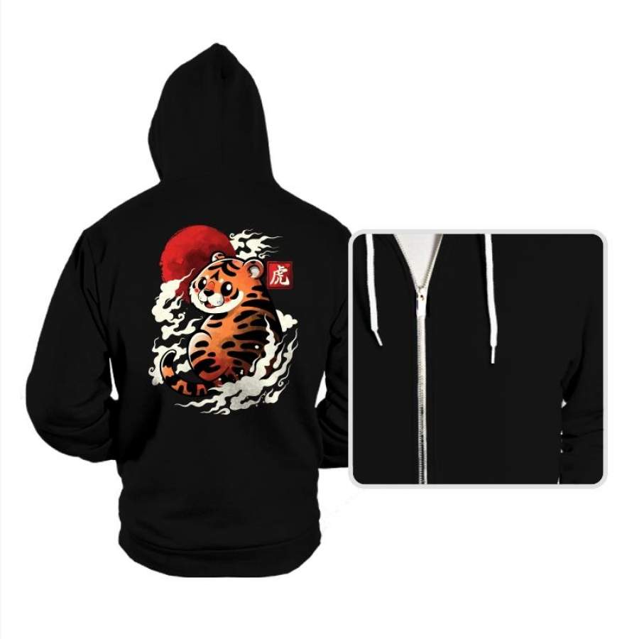 Tiger Red Sun – Hoodies