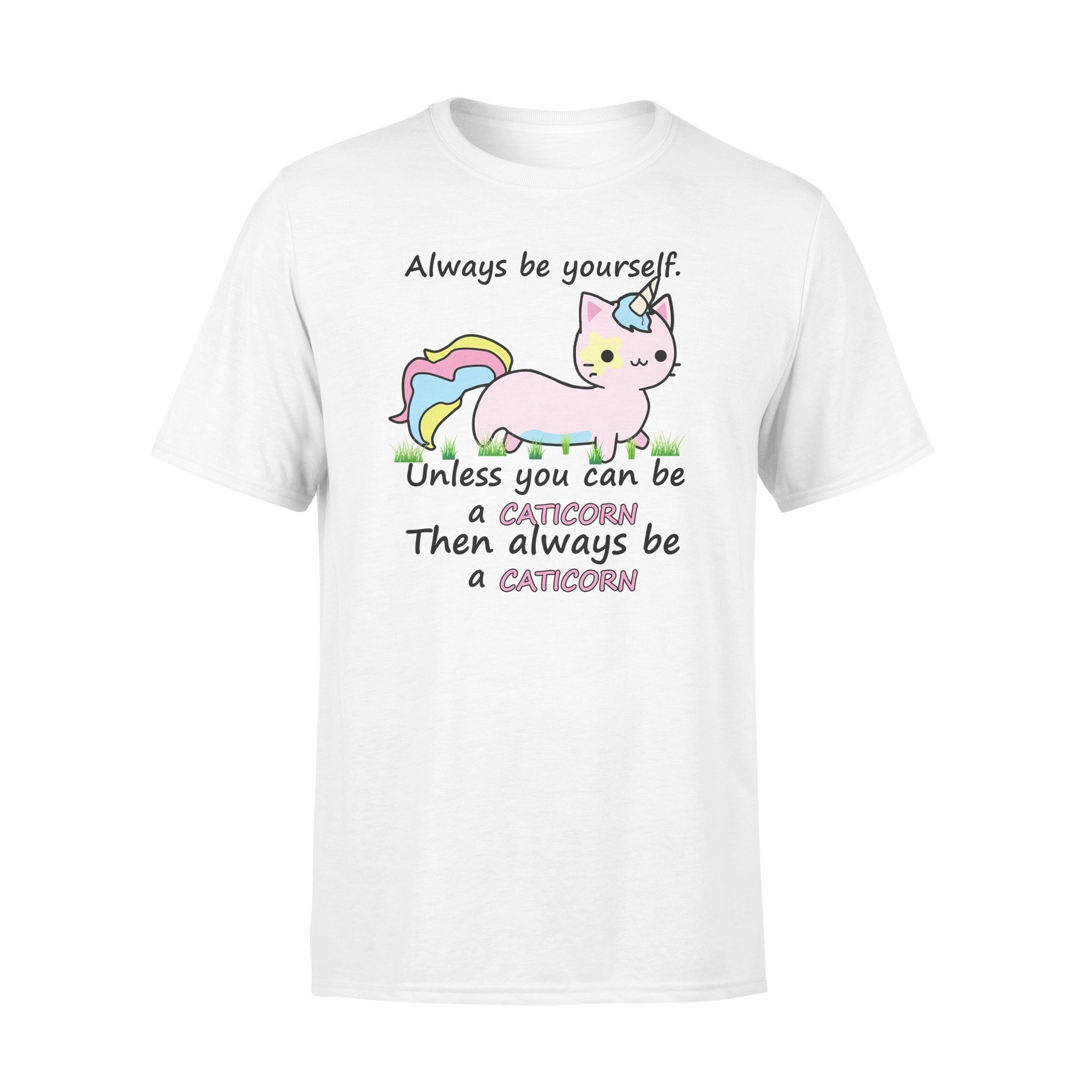 Caticorn Always Be Yourself Meowgical Meowy Christmas Kitten Funny Xmas Gift Unisex T-Shirt Hoodie Sweatshirt Plus Size S-5Xl