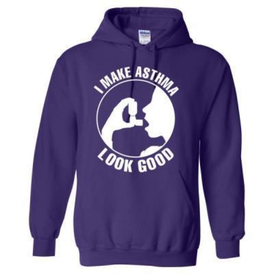 AGR I Make Asthma Look Good – Heavy Blend™ Hooded Sweatshirt