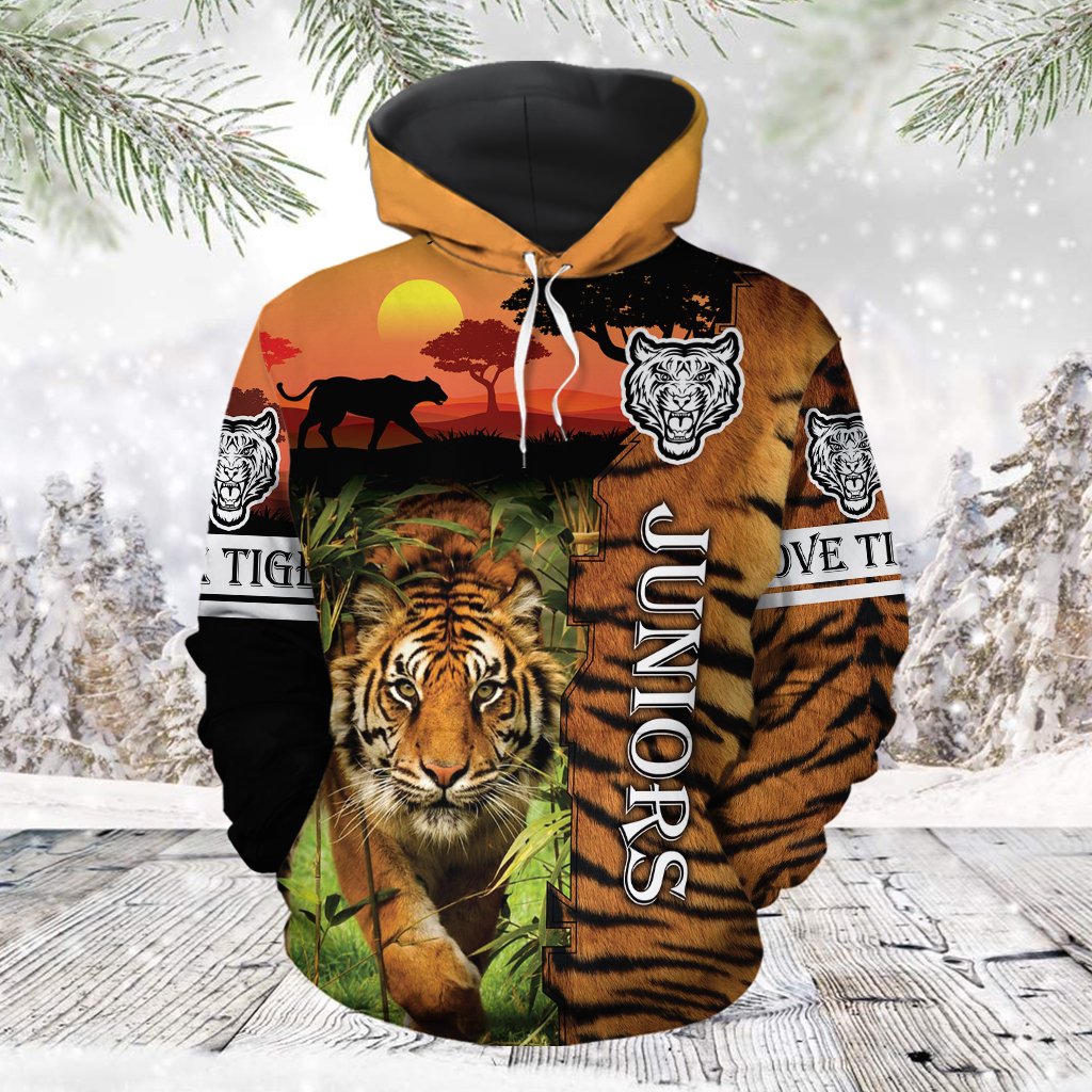 Awesome Tiger Custom Name TG51214 – All Over Print Unisex Hoodie unisex womens & mens, couples matching, friends, funny family hoodie gifts (plus size available)