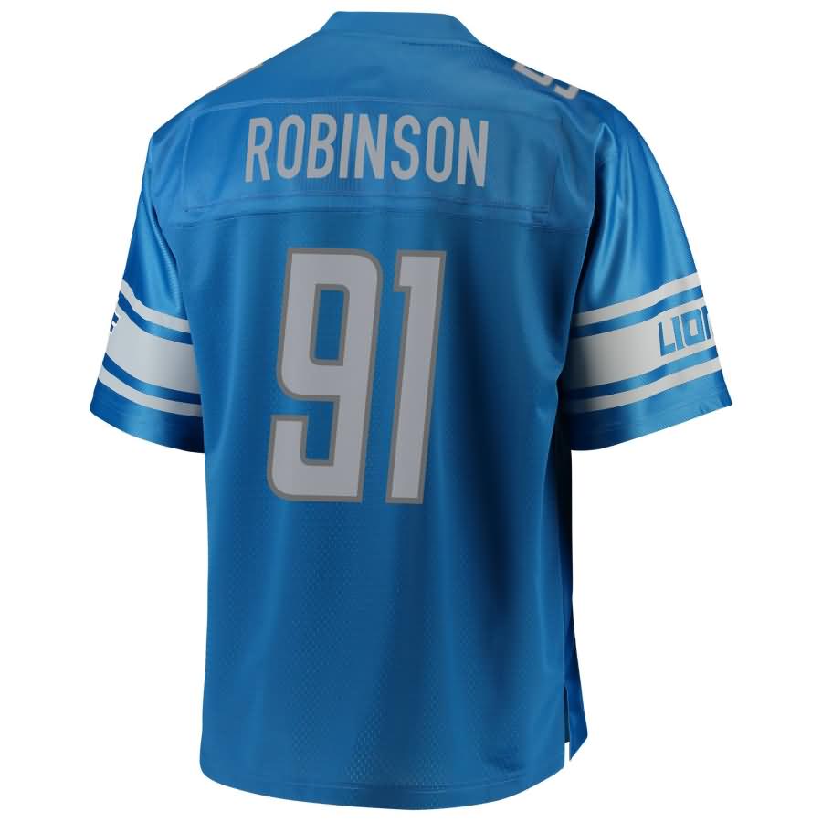 Ashawn Robinson Detroit Lions NFL Pro Line Team Color Player Jersey – Blue