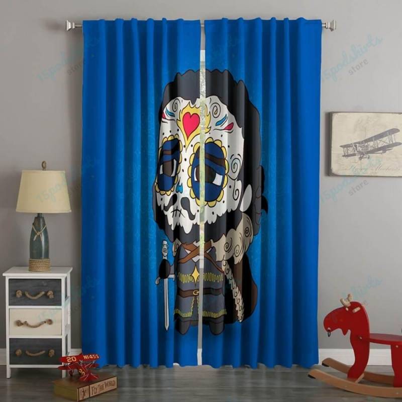 3D Printed  Jon Snow Minimalism Style Custom Living Room Curtains