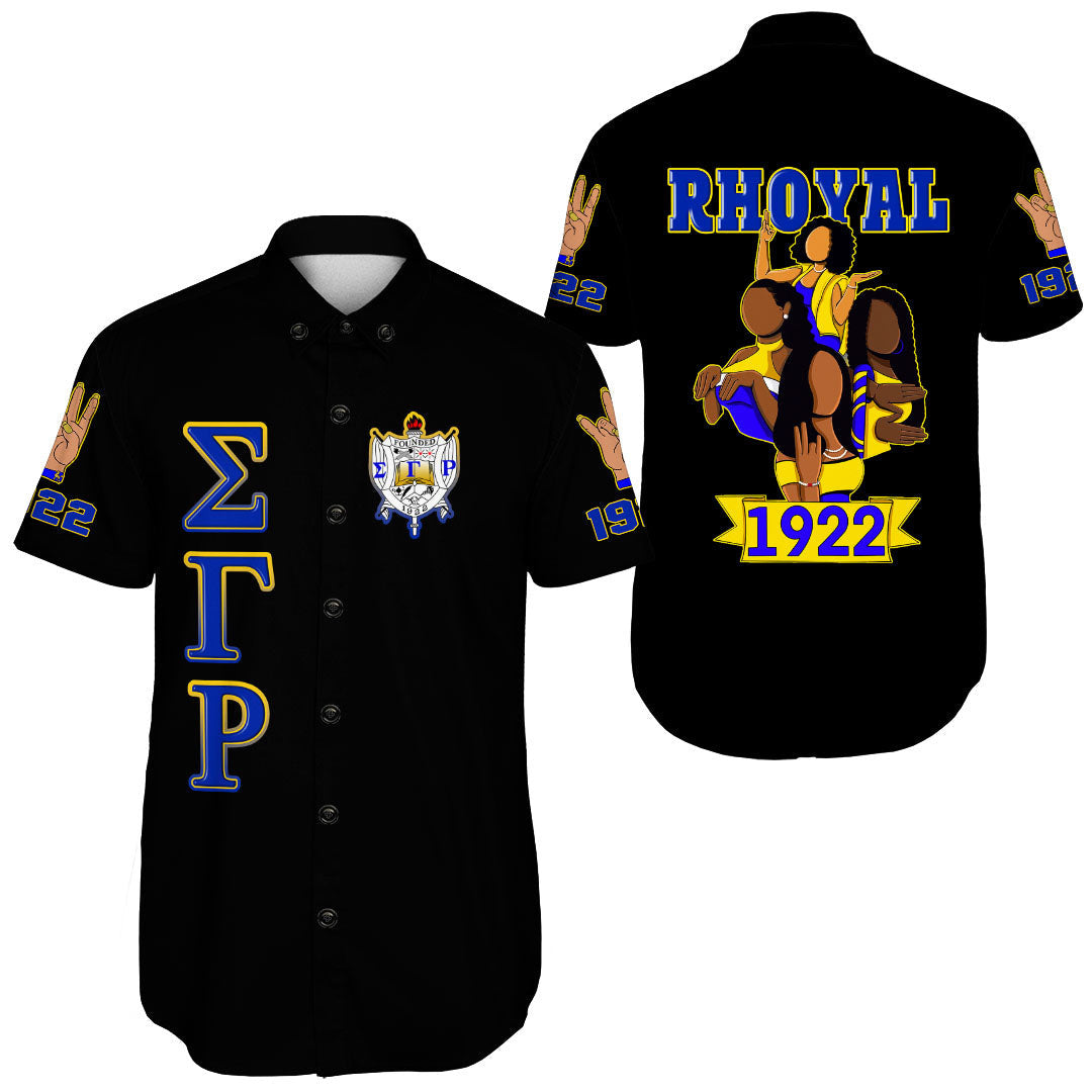 Wonder Print Shirt – Sigma Gamma Rho Sisterhood Short Sleeve Shirt