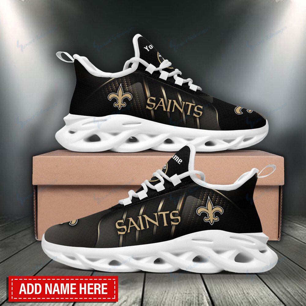 New Orleans Saints Personalized Yezy Running Sneakers Bb854