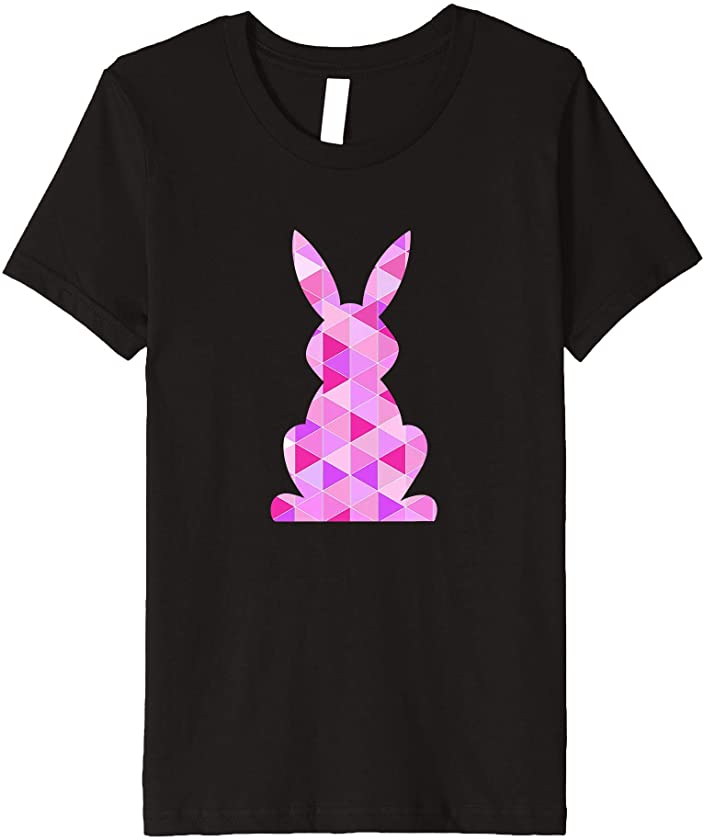 Kids A cute and stylish pink Easter Bunny Premium T-Shirt