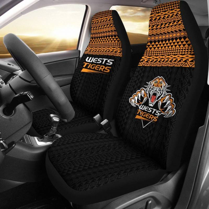 West Tiger Polynesian Car Seat Covers – NRL Team – BN3912