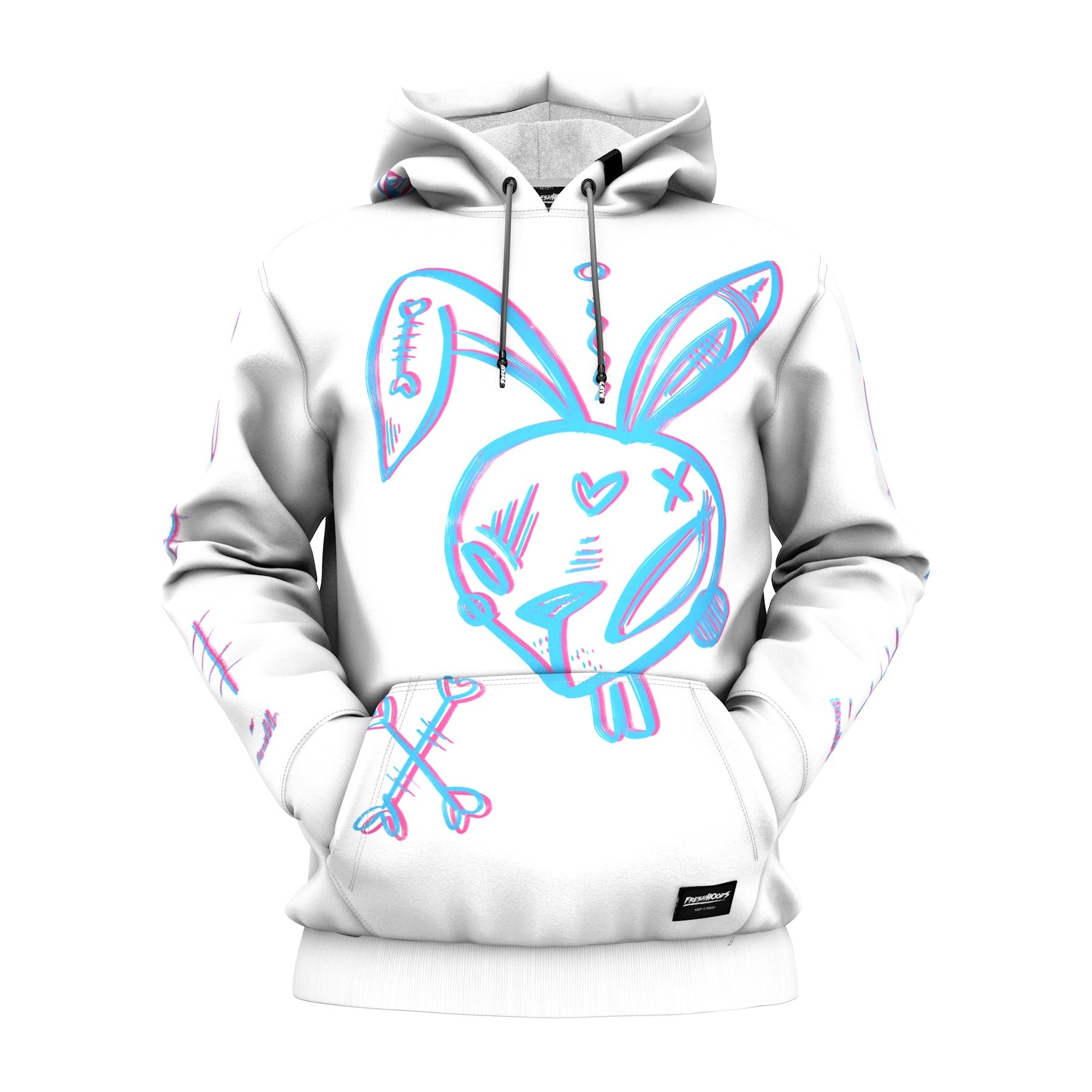 Crazy Bunny Hoodie