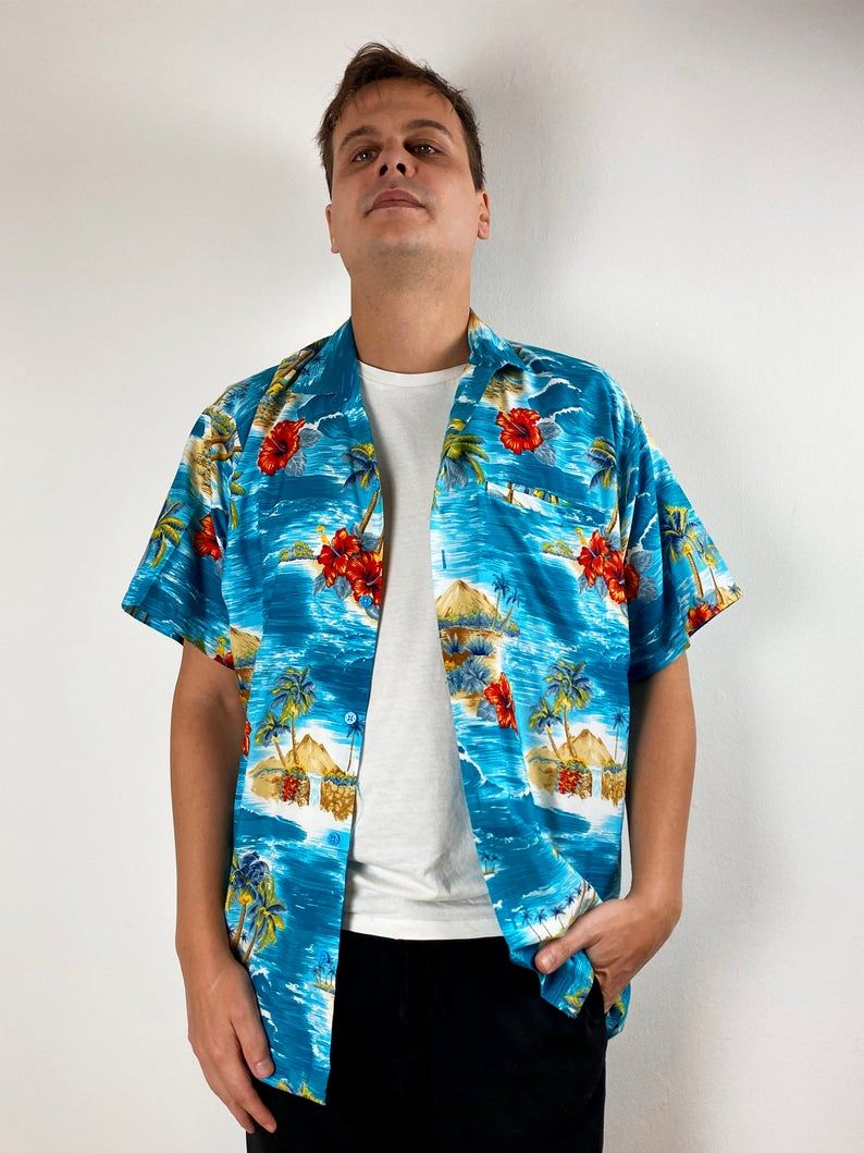 Beach Multicolor Unique Design Hawaiian Shirt Dhc18063955