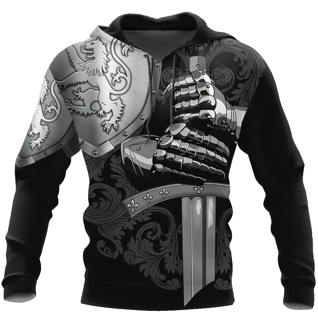 Scottish Lion Armor 3D All Over Printed Shirts For Men And Women Am240201