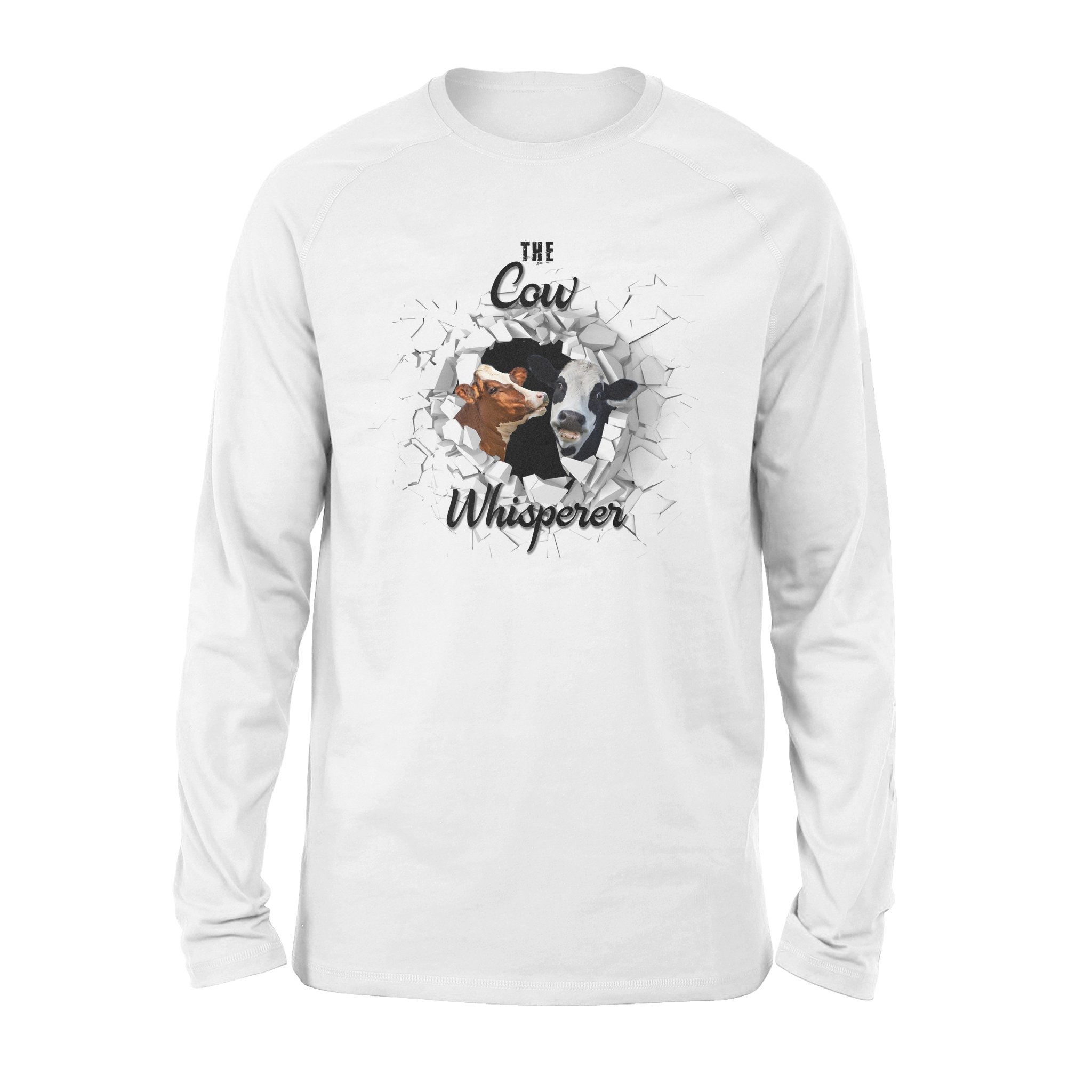 Whisperer cow – Standard Long Sleeve – Gift for you, gift for her, gift for him,gift for dog lover, gift for cow lover
