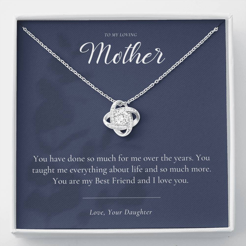 Gift For Mom From Daughter | Mother Necklace From Daughter | Mother’S Day Gift | Best Mom Gift | Mother’S Birthday Gift