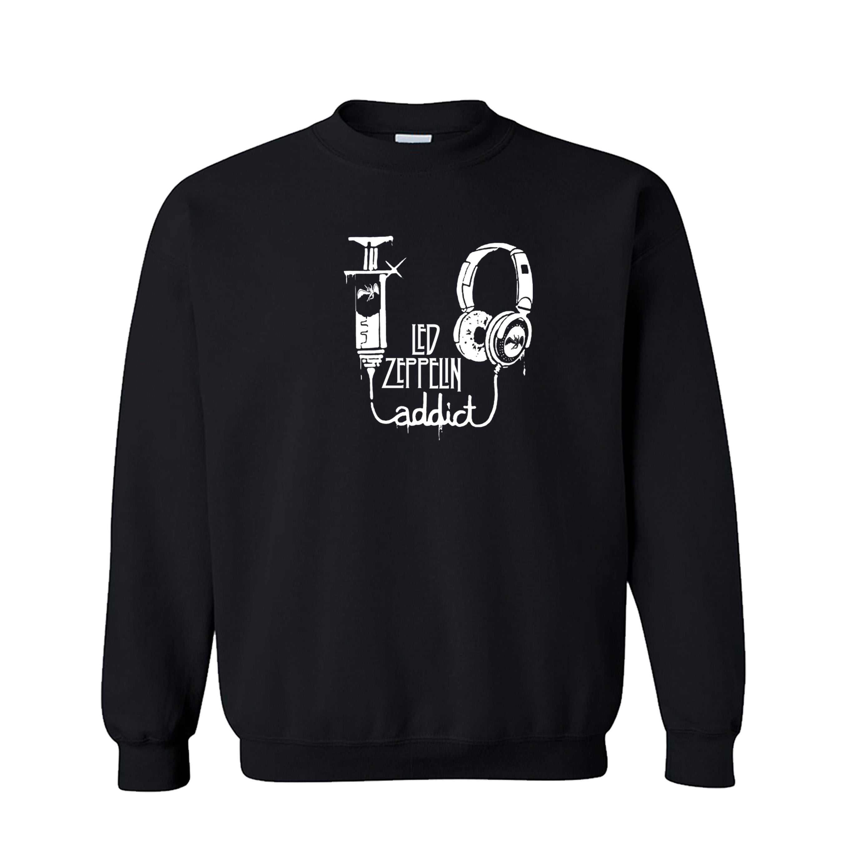 LED ZEPPELIN addict Unisex Crew Neck Sweatshirt