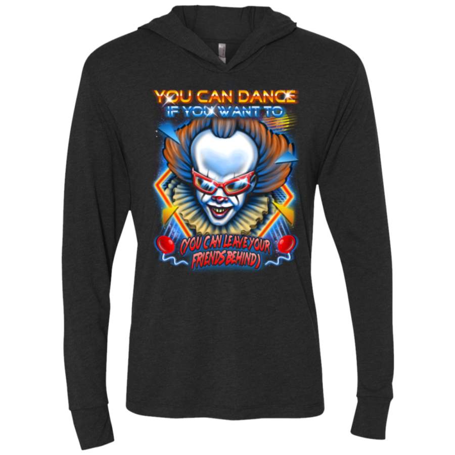 You can Dance Triblend Long Sleeve Hoodie Tee