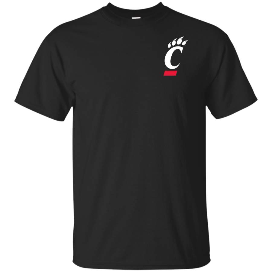 AGR Cincinnati Bearcats Logo Mens Cotton T-Shirt