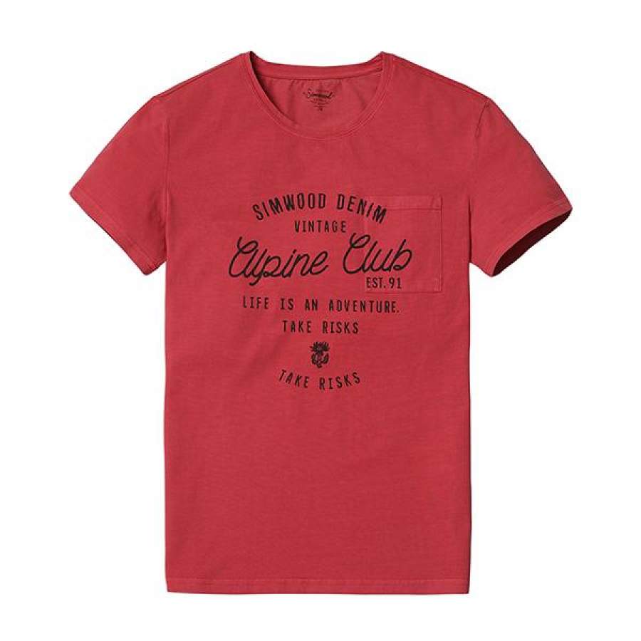 New Summer T Shirt Men Fashion Letter  Slim Fit Vintage Clothing Pocket High Quality