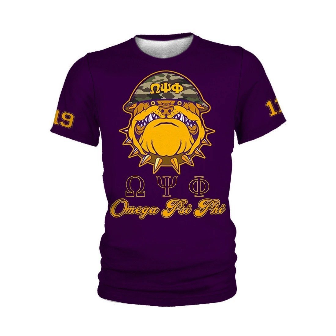 Fraternity Tshirt – Omega Psi Phi Mad Bulldog Tshirt