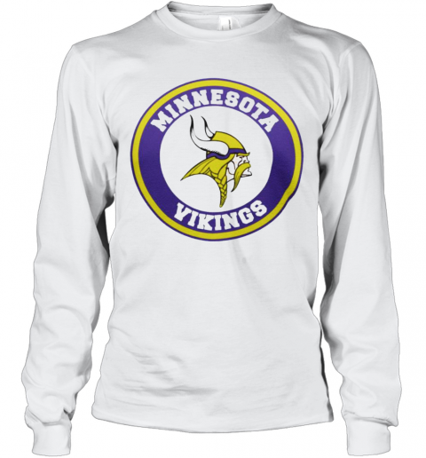 Minnesota Vikings Logo Long Sleeve T-Shirt