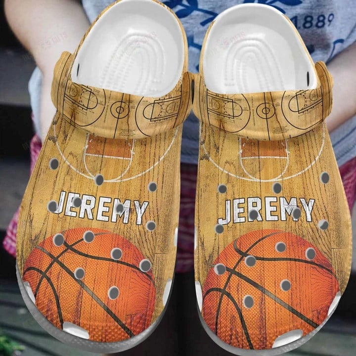 Personalized Basketball Crocss Clog Shoes, Custom Name Players For Basketball Lovers2