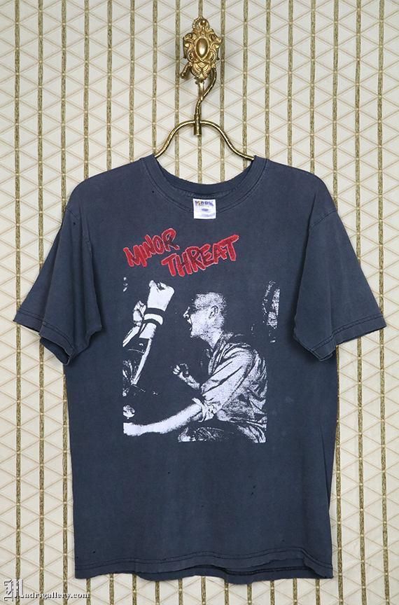 Minor Threat Vintage Shirt Rare T Hardcore Punk Punk Rock Fugazi Dag Nasty Shirt