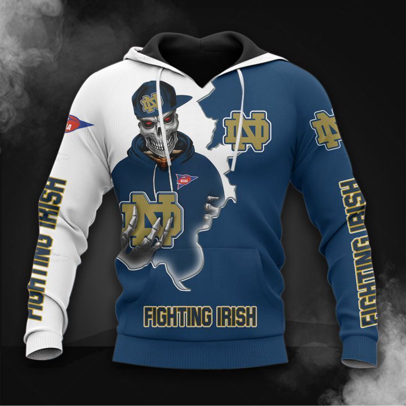 Notre Dame Fighting Irish Hoodies Long Sleeve Sweatshirt