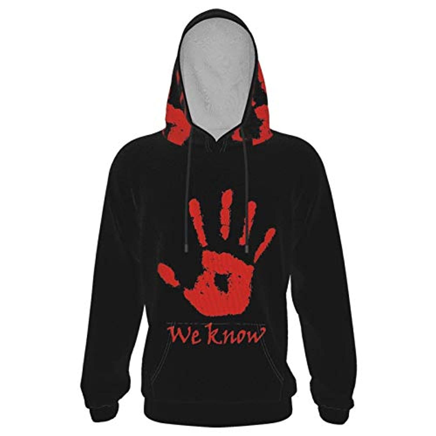 THE ELDER SCROLLS Hoodies – Dark Brotherhood We Know Pullover Hoodie with Drawstring