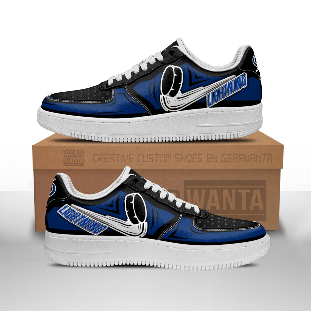 Tampa Bay Lightning Air Shoes Custom Naf Sneakers For Fans