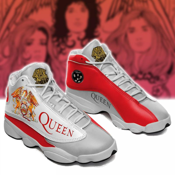 Queen Form Air Jordan 13 Sneakers – Music Band Team Sneakers