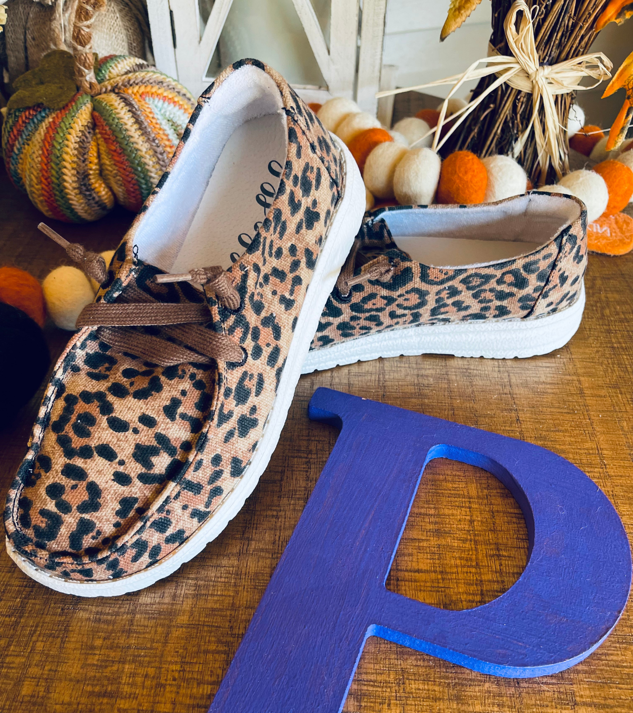 Gypsy Jazz Leopard Bongo Shoes