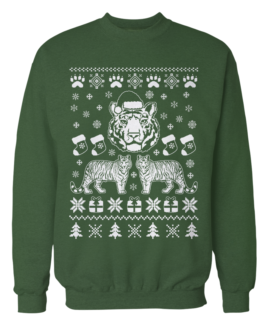 Tiger Ugly Christmas Sweater – Holidays