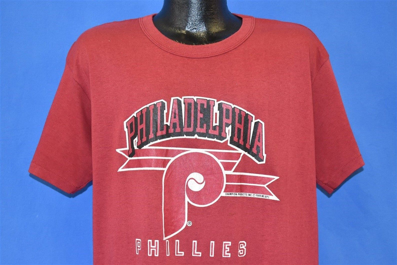 80S Philadelphia Phillies Iron On T-Shirt Extra