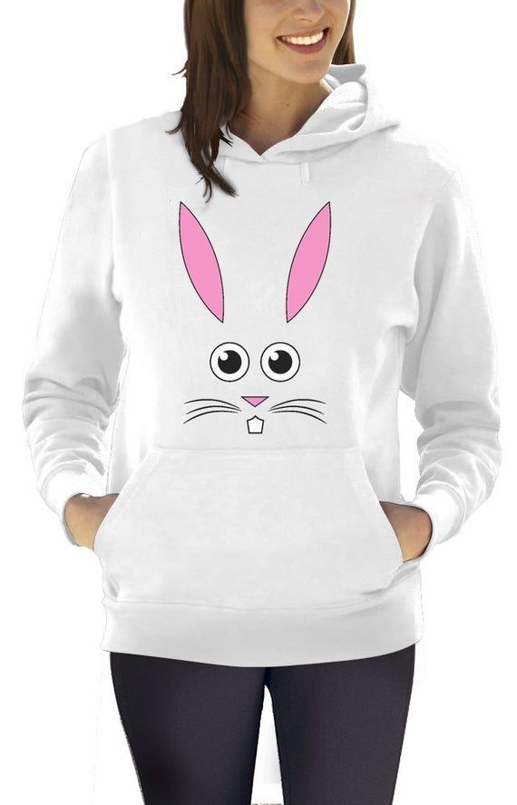 Bunny Face Women s Hoodie Easter