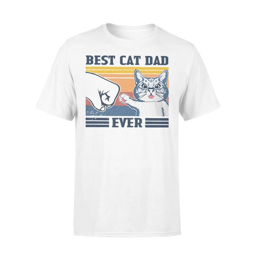 Father’s Day Best Cat Dad Ever Vintage T-shirt