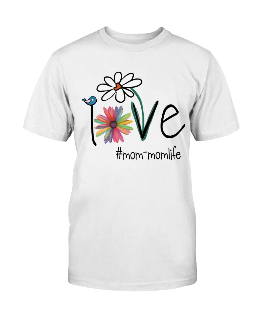 Love Mom-Mom Life Art T-Shirt