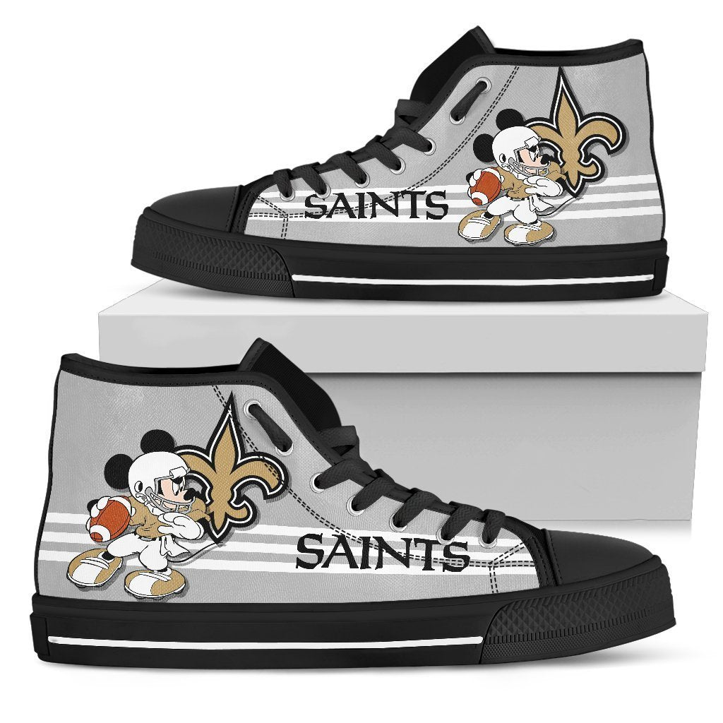 New Orleans Saints Sneakers High Top Shoes Fan Gift Pt19