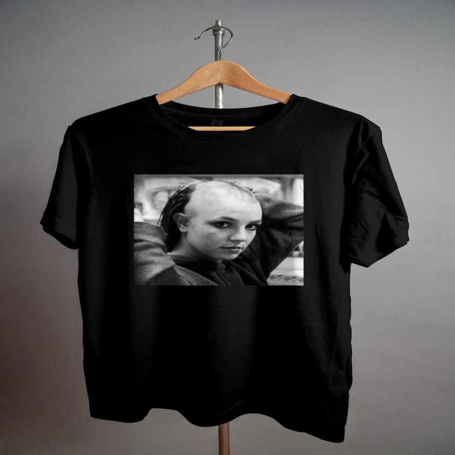 Bald Britney Spears Clothing Unisex Adult T-Shirt