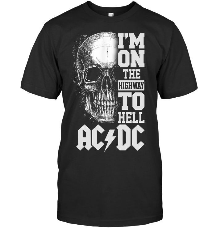 Ac/Dc Shirts, Ac/Dc Shirt, T-Shirt 2D – V682