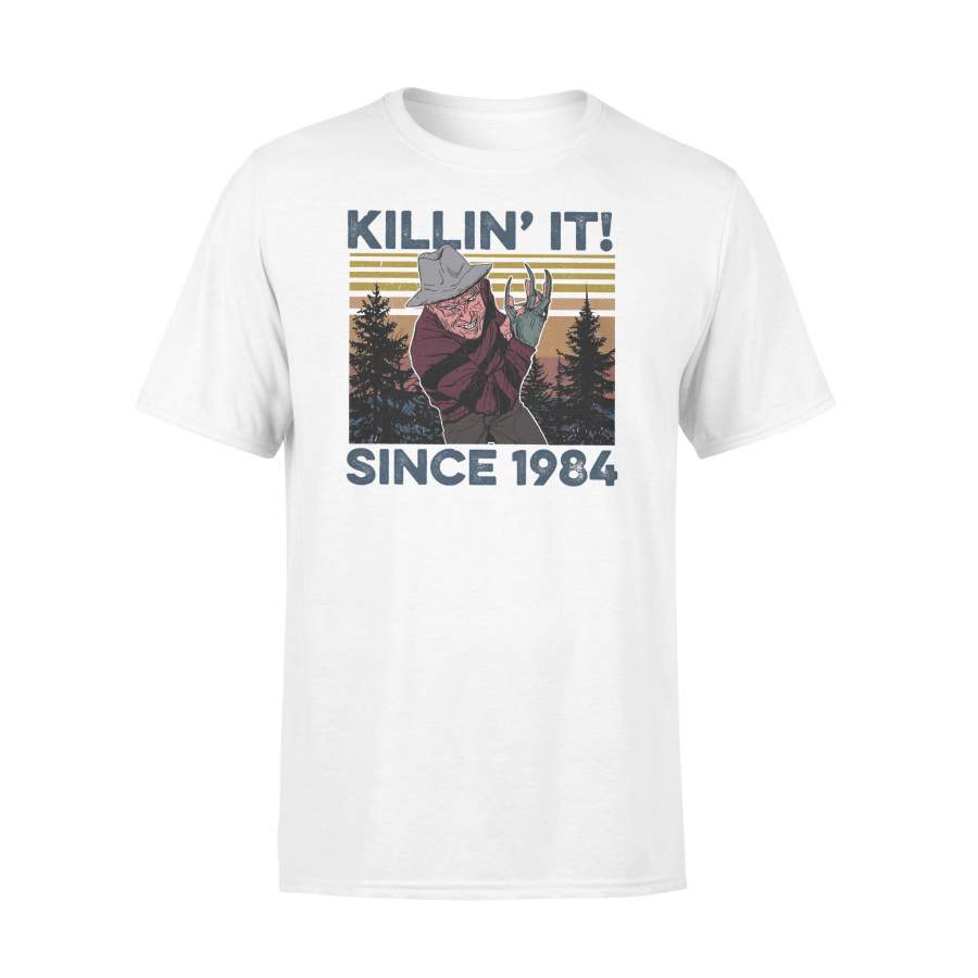 Killin’ It Since 1984 Halloween Vintage Retro T-shirt