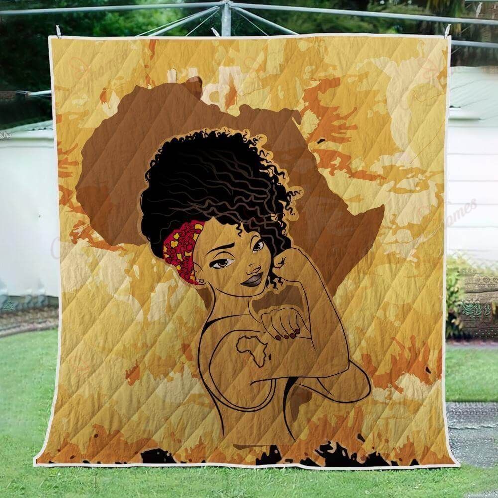 African American YU0504249CL Quilt Blanket