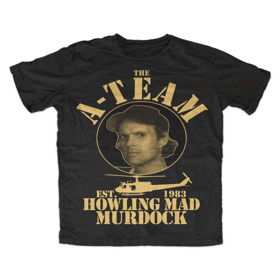 The A-Team Murdock Premium T-Shirt Fun Tv Serie Film Mr.T. Hannibal Murdock Face