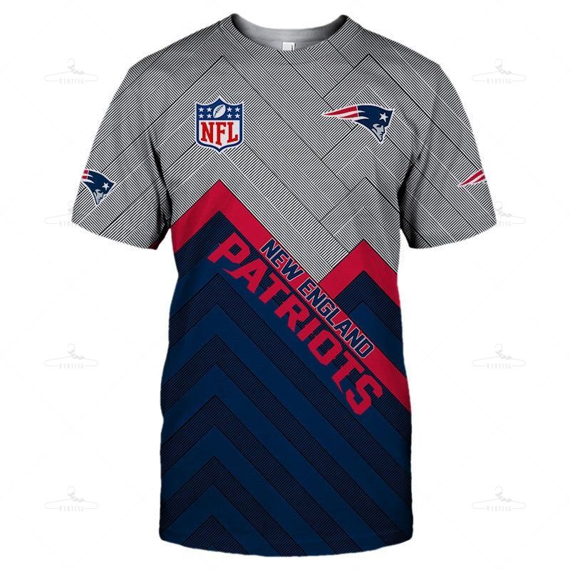 New England Patriots T-Shirt Short Sleeve Custom  Gift S