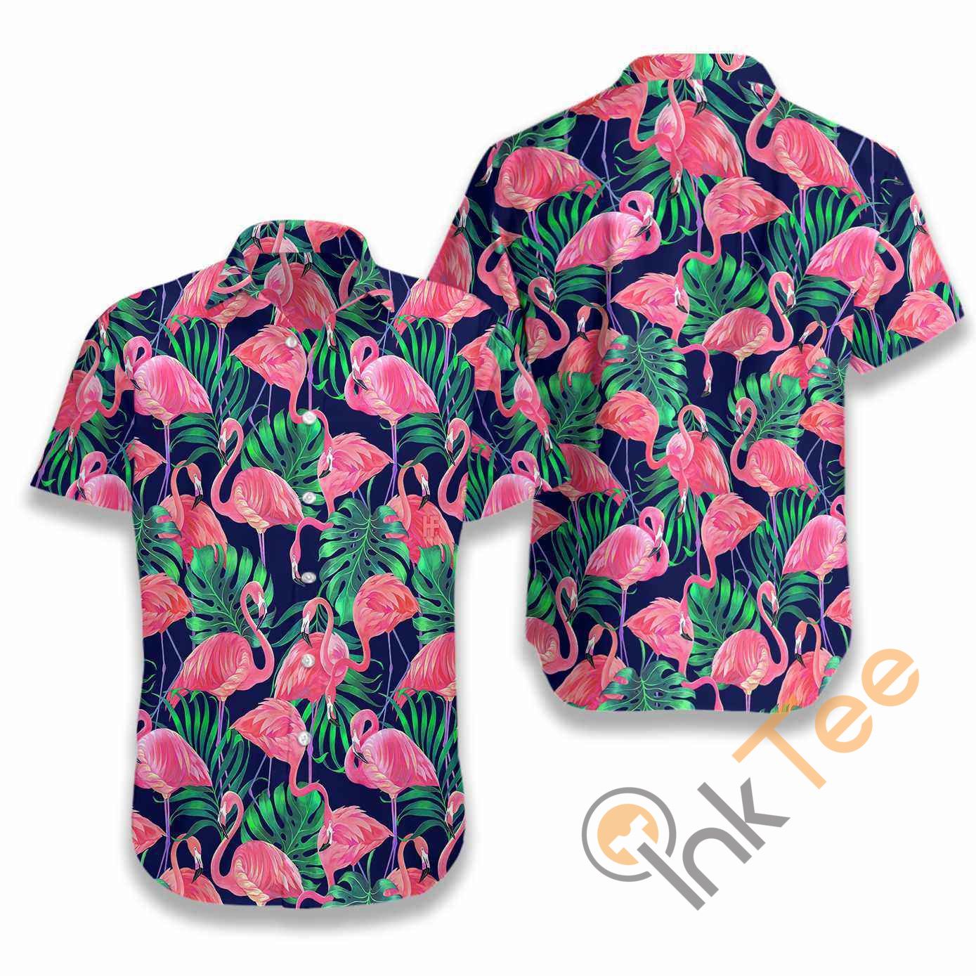 Tropical Flamingo Hawaii Shirts Ha108047