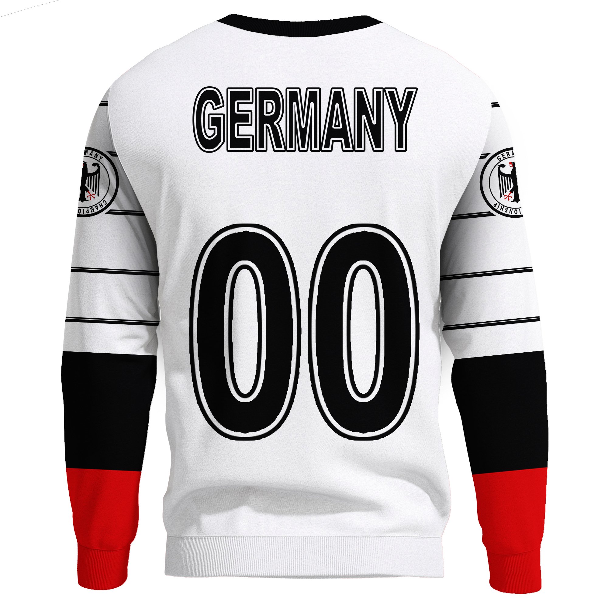 (Custom) Germany Tank Sweatshirt Euro Soccer A27