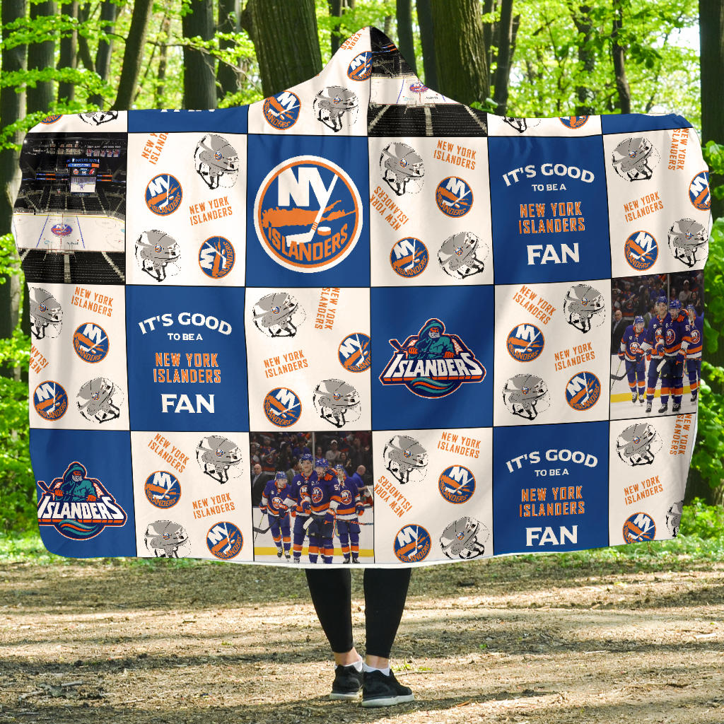 Its Good To Be A New York Islanders Fan Gift For Fan 3D Full Printing Hooded Blanket 8273