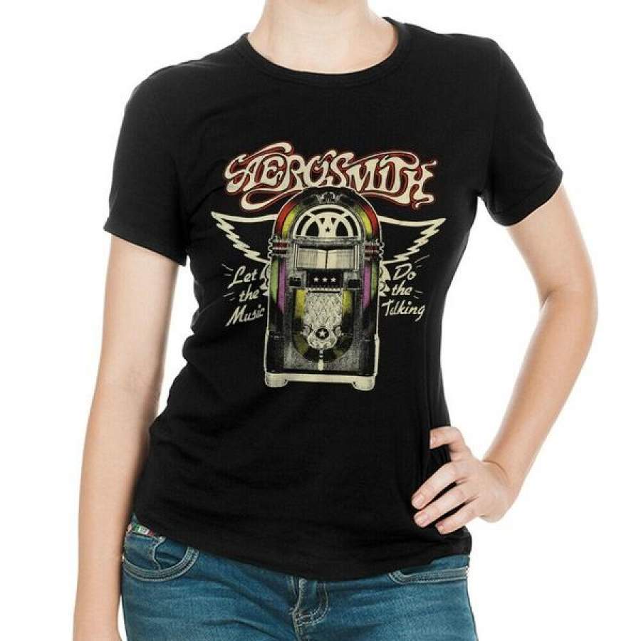 Aerosmith Vintage T-Shirt  Rock Band Tee