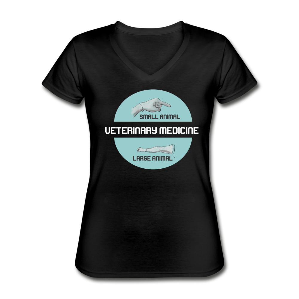 Veterinary Medicine – Small & Big animal Women’s V-Neck T-Shirt