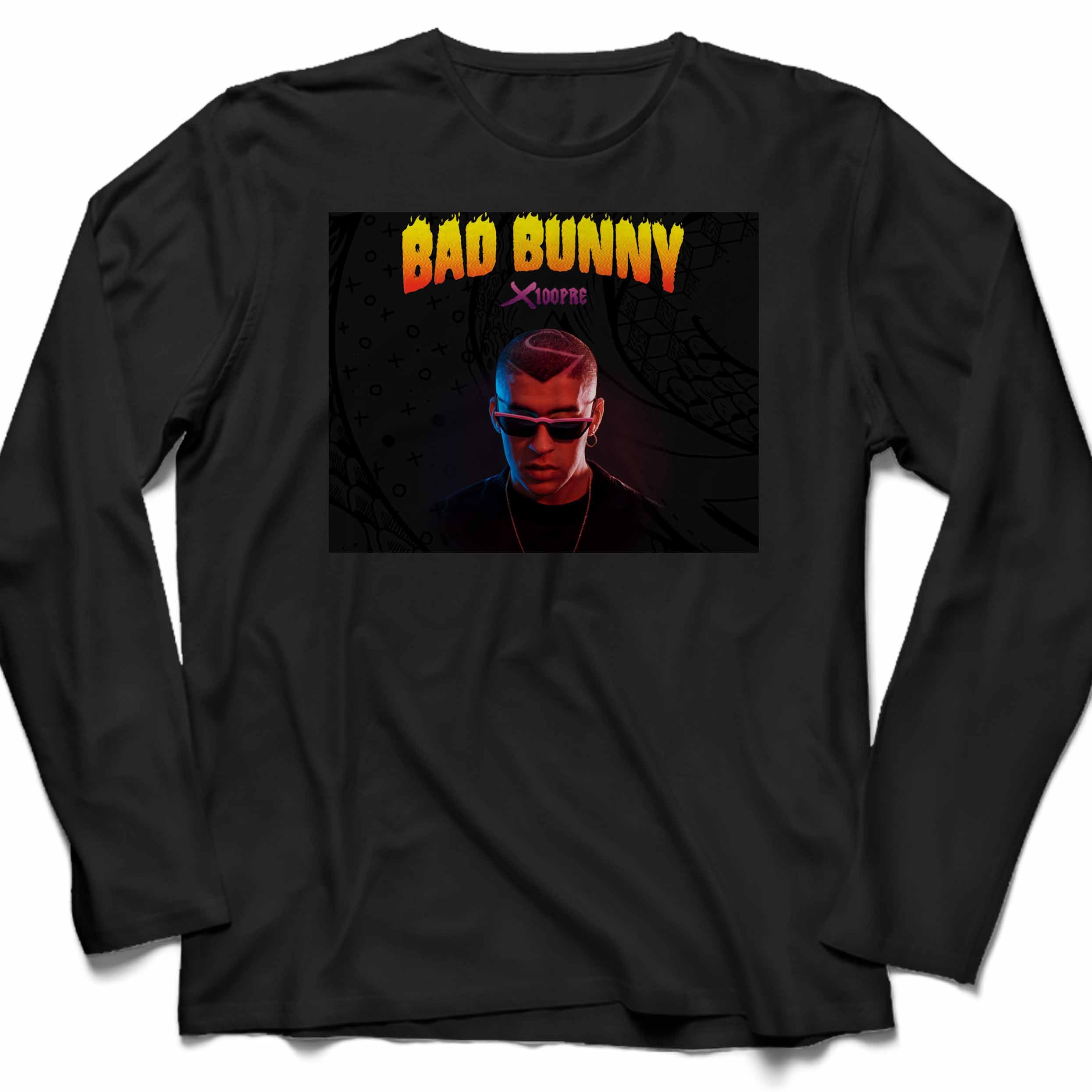 Bad Bunny Cover Unisex Long Sleeve T-Shirt Tee