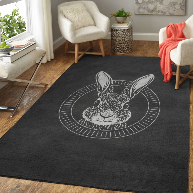 Rabbit Forest Animal – Forest Animals Area Rug Carpet