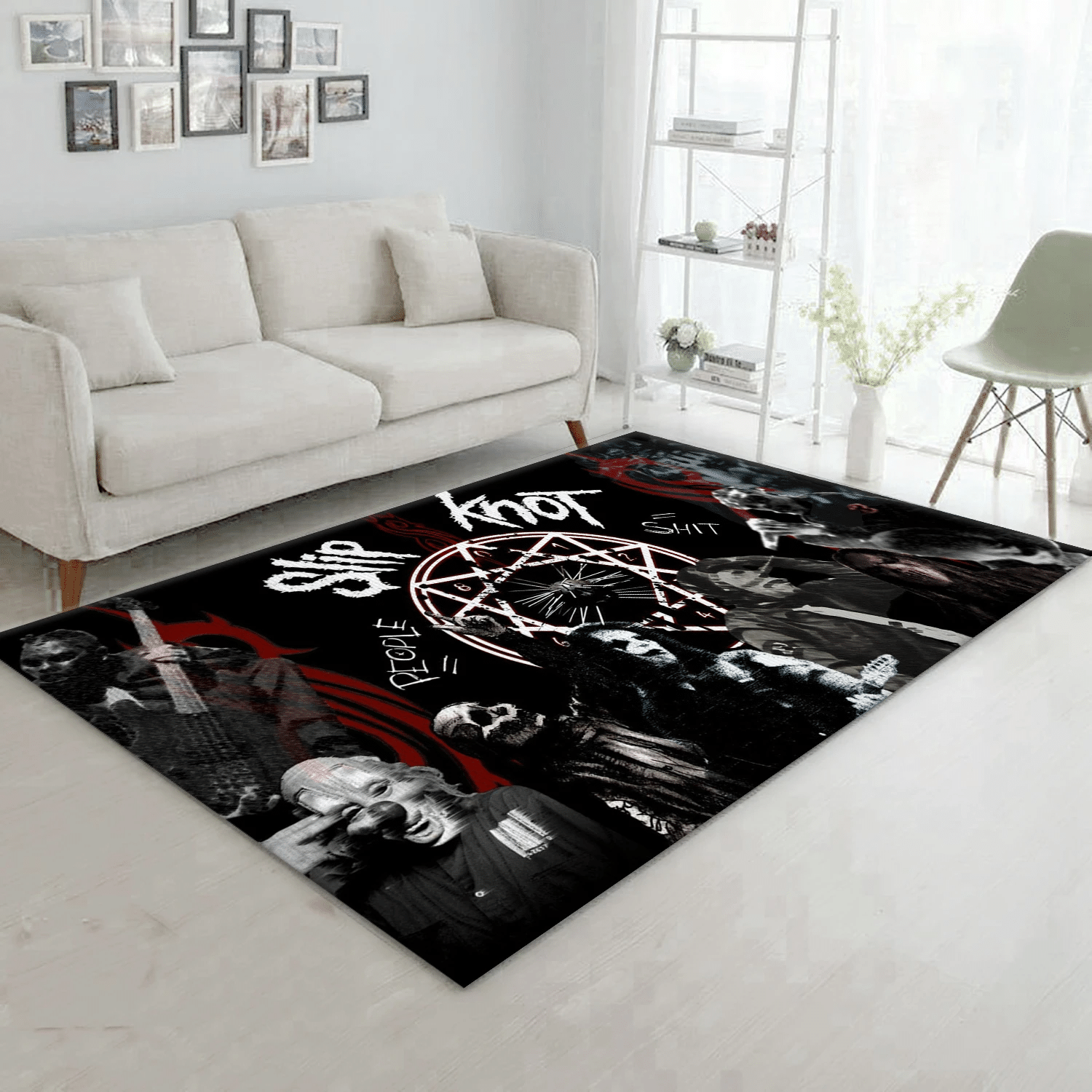 Slipknot 1 Music Area Rug, Living Room  Rug – Christmas Gift Us Decor