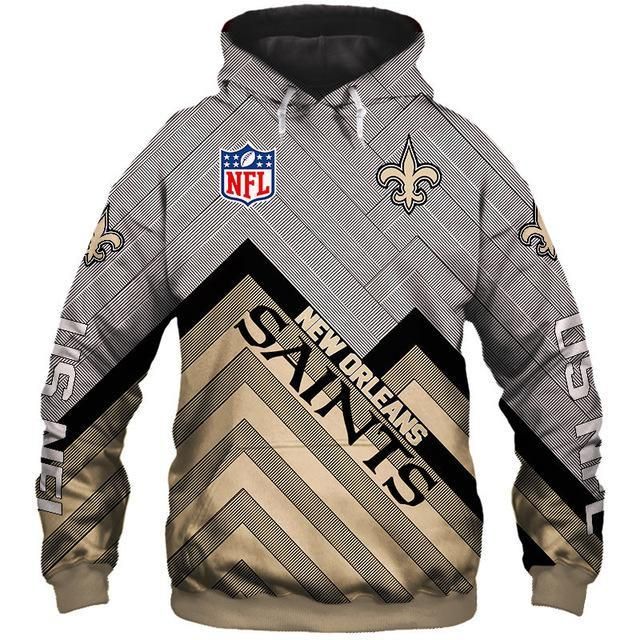 Football Teams Hoodie Shirt Limited Edition New Orleans Saints 3D Hoodie