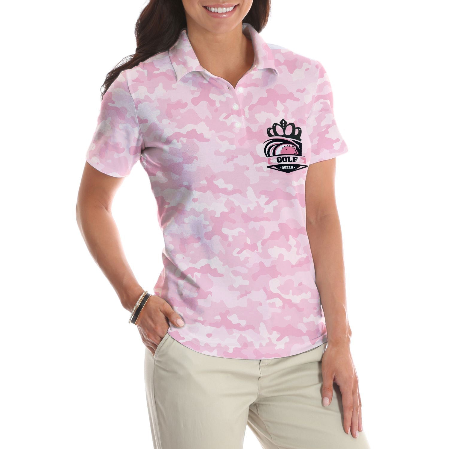 My Lucky Golf Shirt Golf Short Sleeve Women Polo Shirt Coolspod